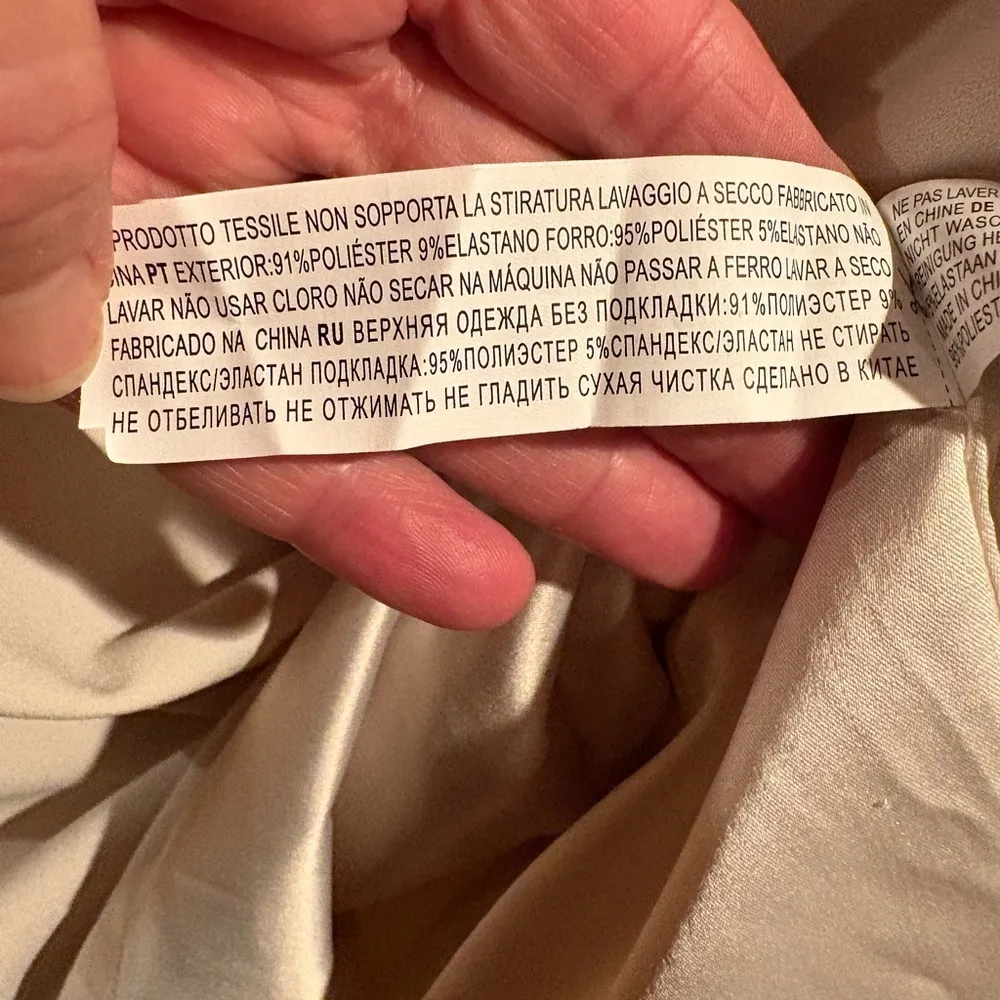 Forever 21 Women's Sleeveless Dress off white Sz L open detail front color - Image 12