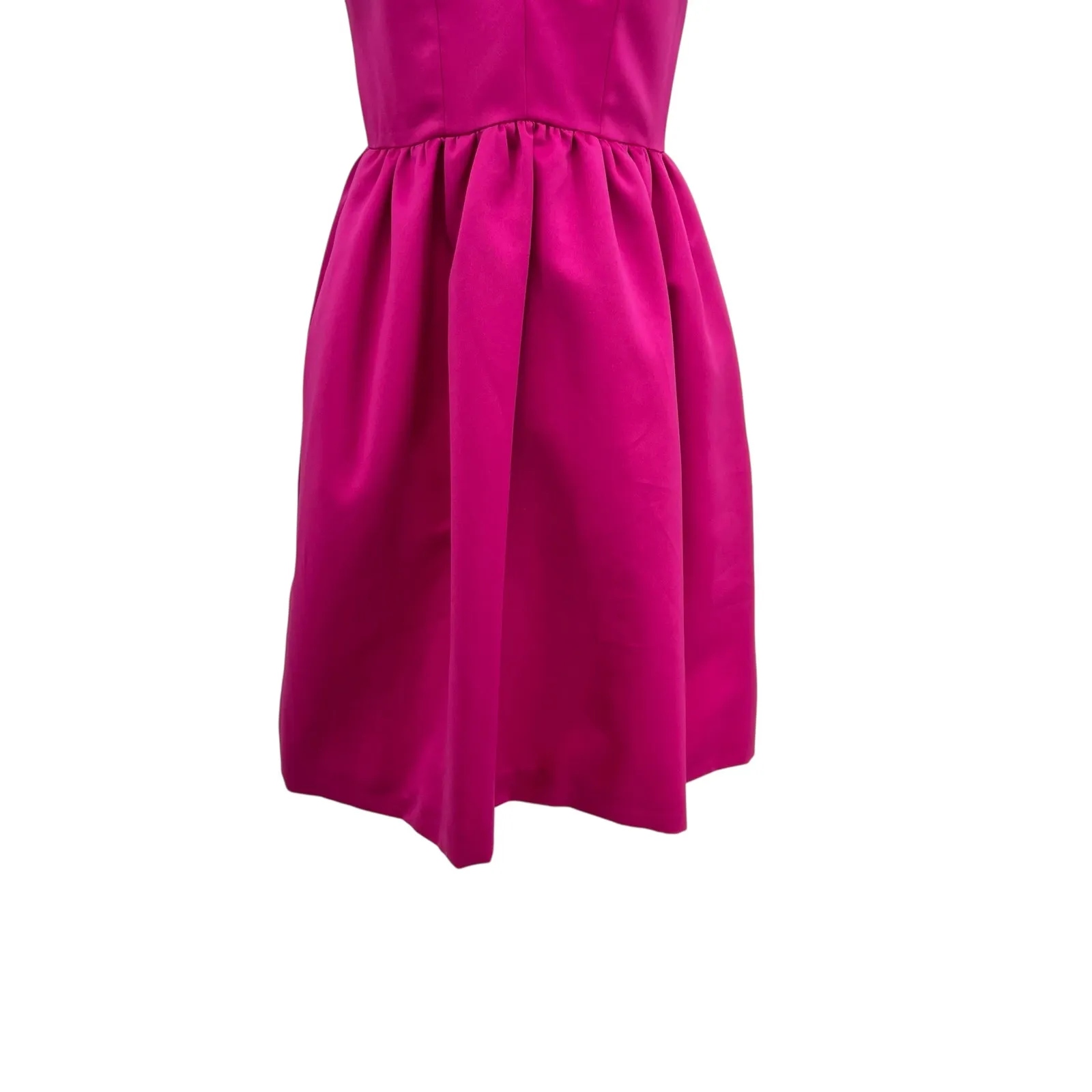 Victor Costa for Bonwit Teller Vintage Dress Party Off‎ Shoulder Pink Size 6 - Image 5