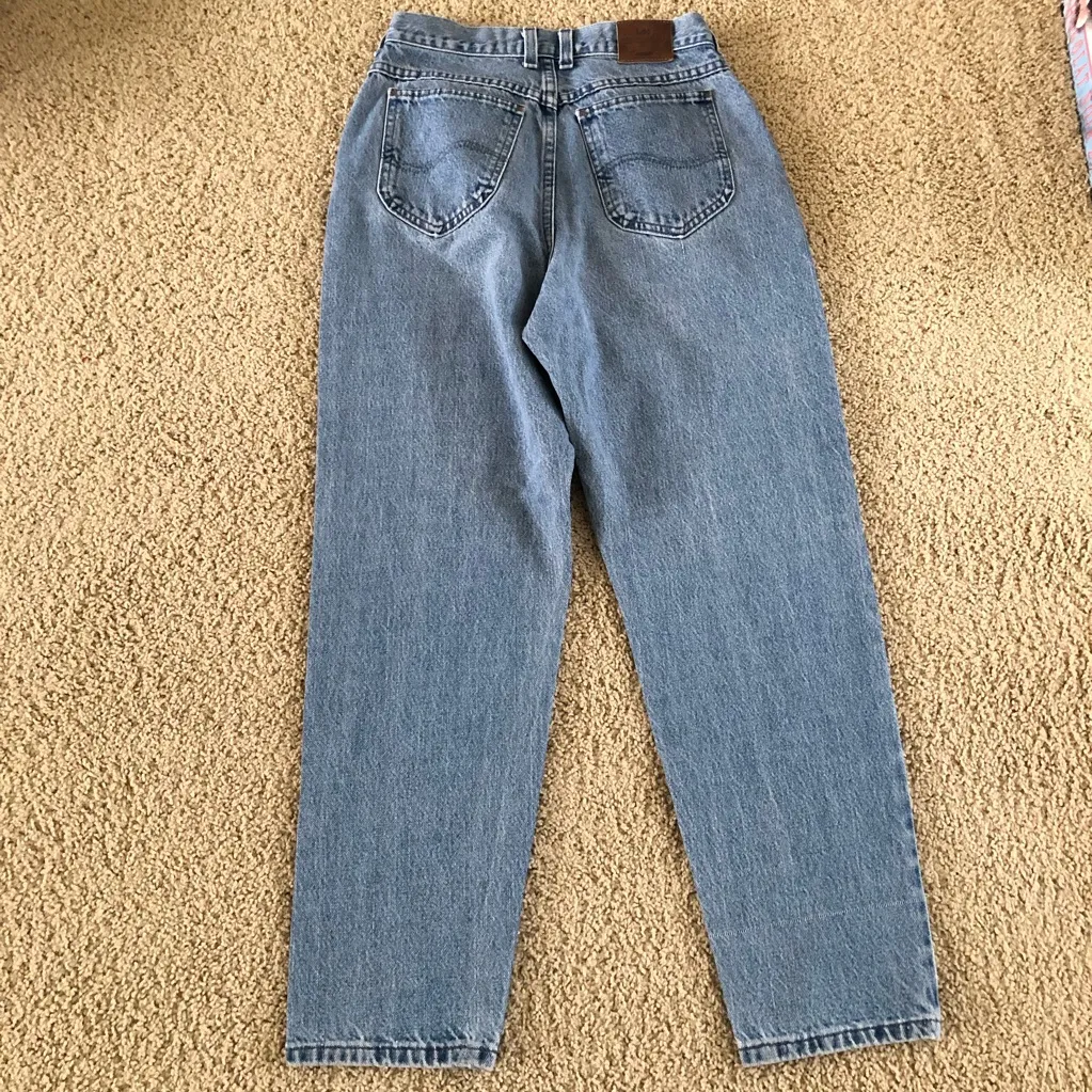 Vintage 80’s Lee High Waisted Mom Jeans 10 - Image 7