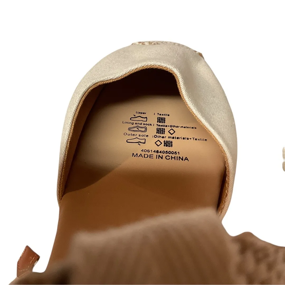 Serra Women's Strappy Stylish Wedge Wedge Heel Espadrilles Sandals Size 10 NWT - Image 10