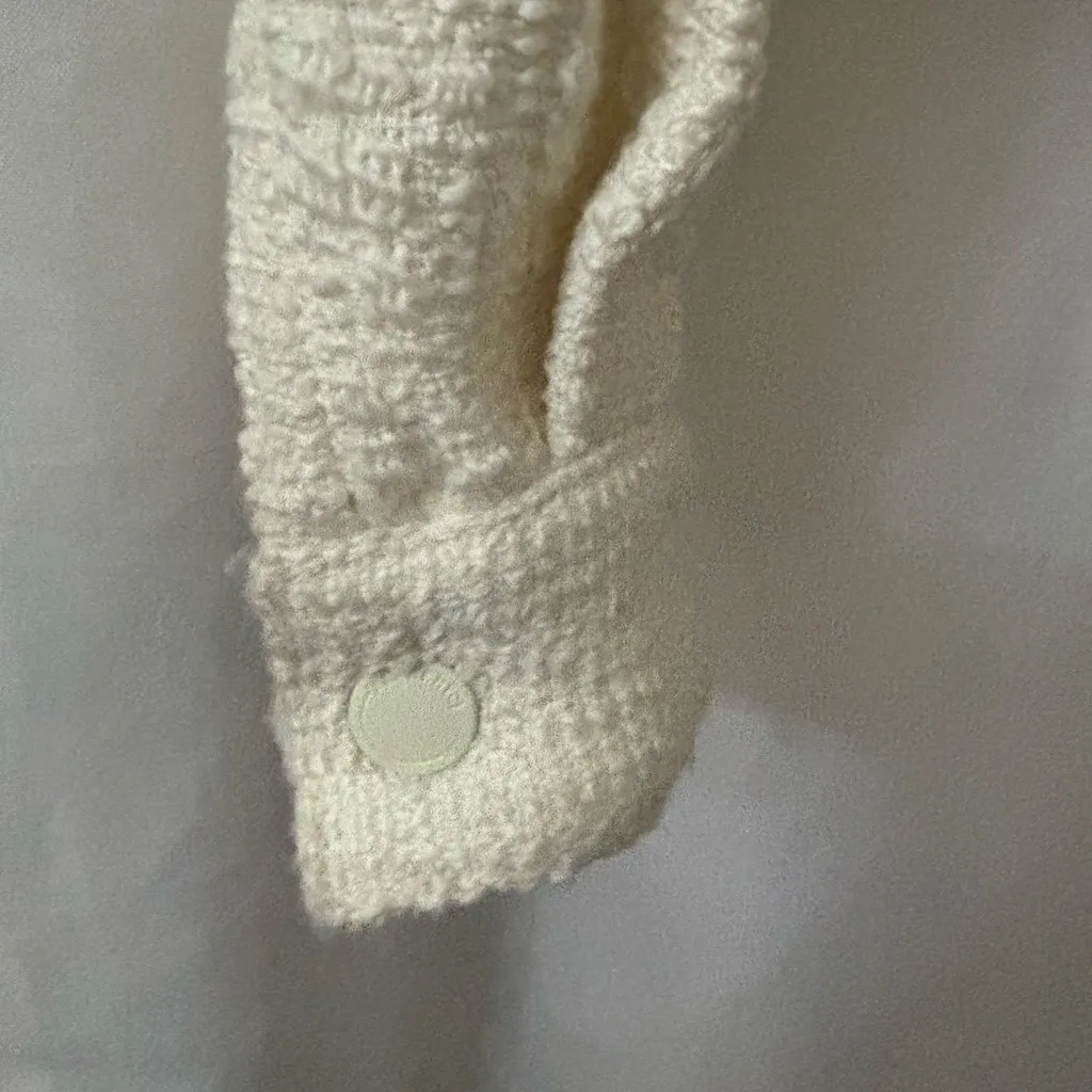 Blank NYC Cream Teddy Jacket - Image 7