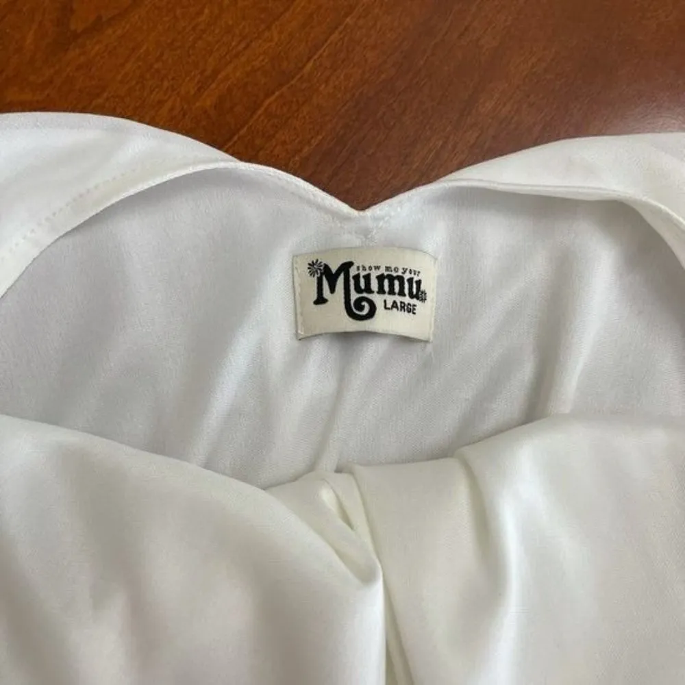 NWOT SMYM White Kendall Maxi Dress - Image 12