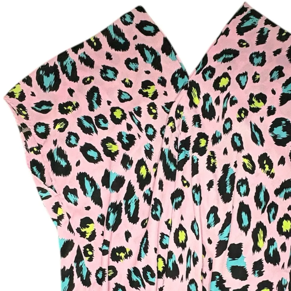 Adrienne Pink and Black Patterned Top - Image 4