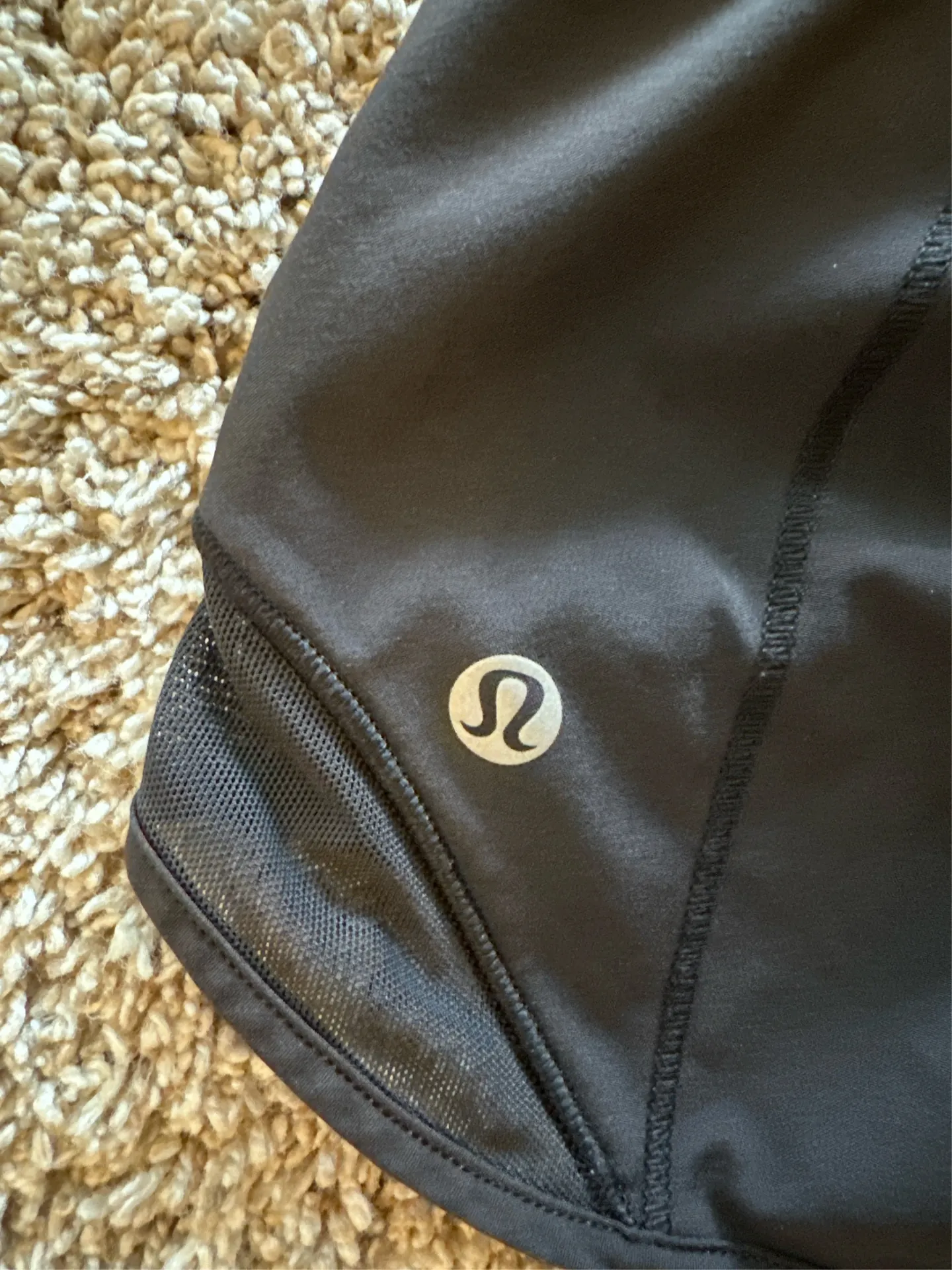 Black Hotty Hot Lululemon Shorts 2.5" - Image 4