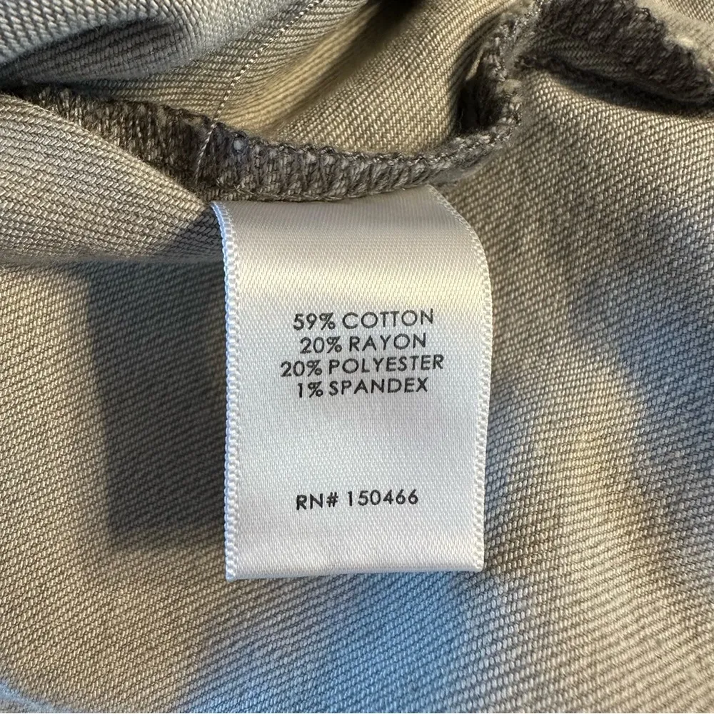 Market & Spruce Sterling Grey Denim Jacket size 1X NWT Stitch Fix Gray Jean - Image 12