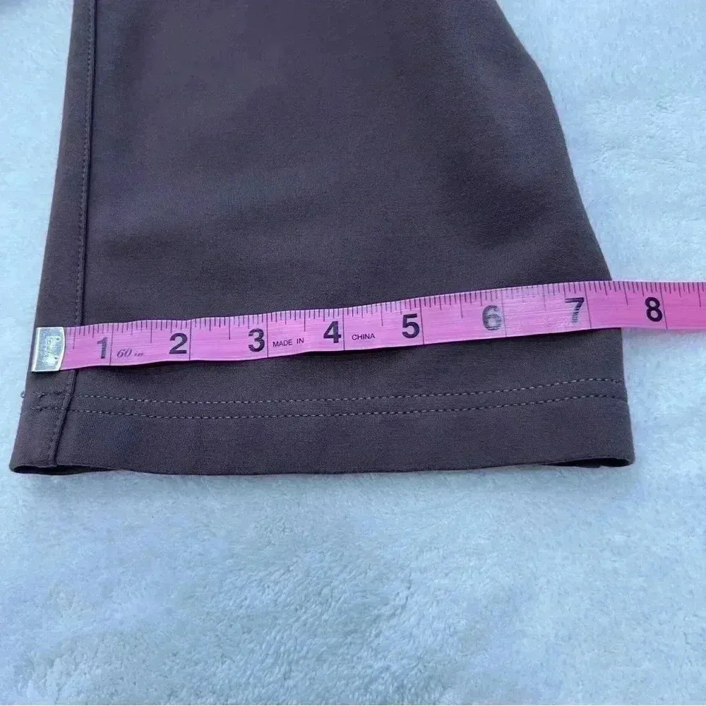 Betabrand Boot Cut Two-Pocket Dress Pant Yoga Pants in Auburn Brown M - Image 15