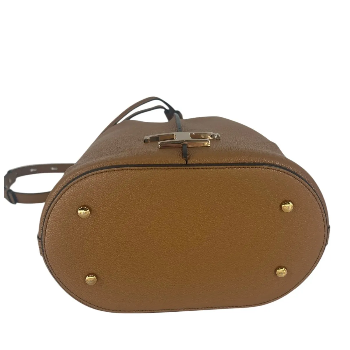 Tod's Timeless Small Leather Bucket Bag - Image 14