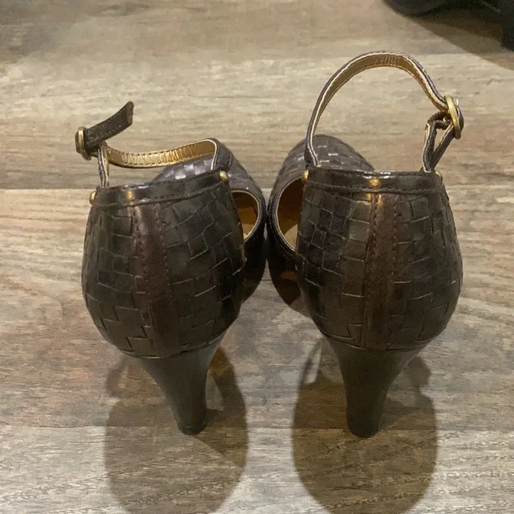 WILL NOT TAKE LESS  Classy Woven-Like Antonio Melani Heels - Image 5