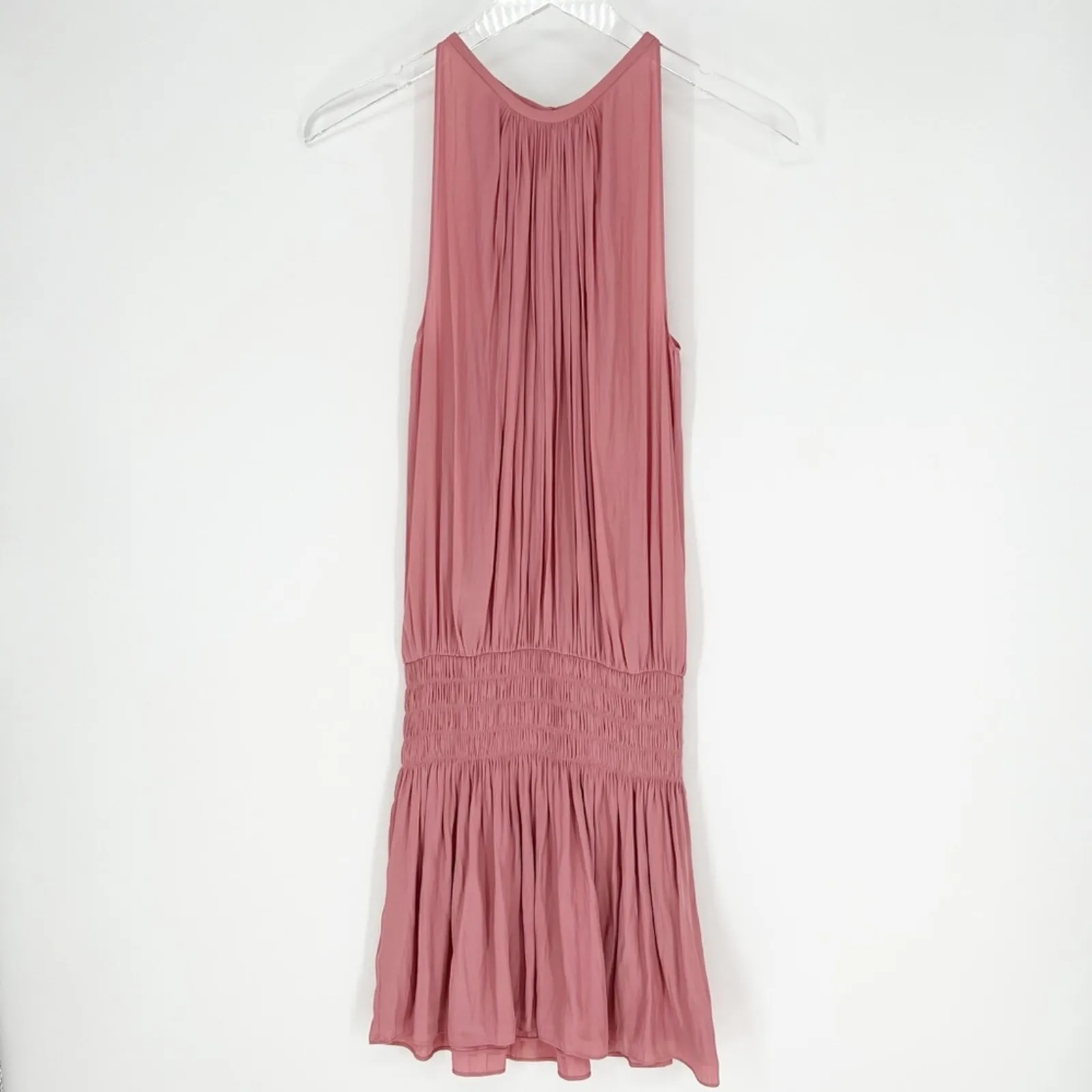 NWT Ramy‎ Brook Paris Sleeveless Mini Dress S Pink - Image 2