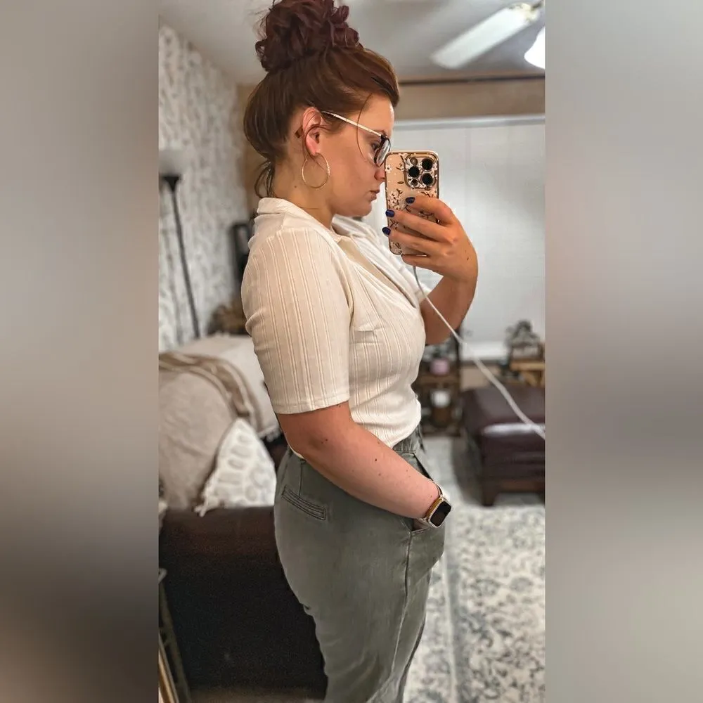 Dear John paper bag waist jeans - Image 3