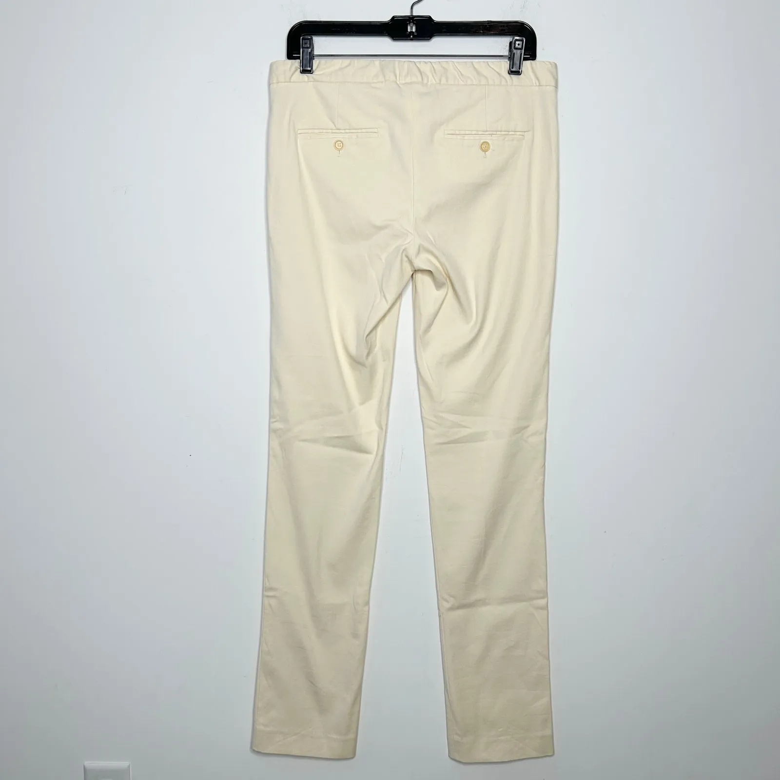 THEORY Butter Yellow Pants Womens Size 8 Corpcore Office Old Money Professional - Image 5
