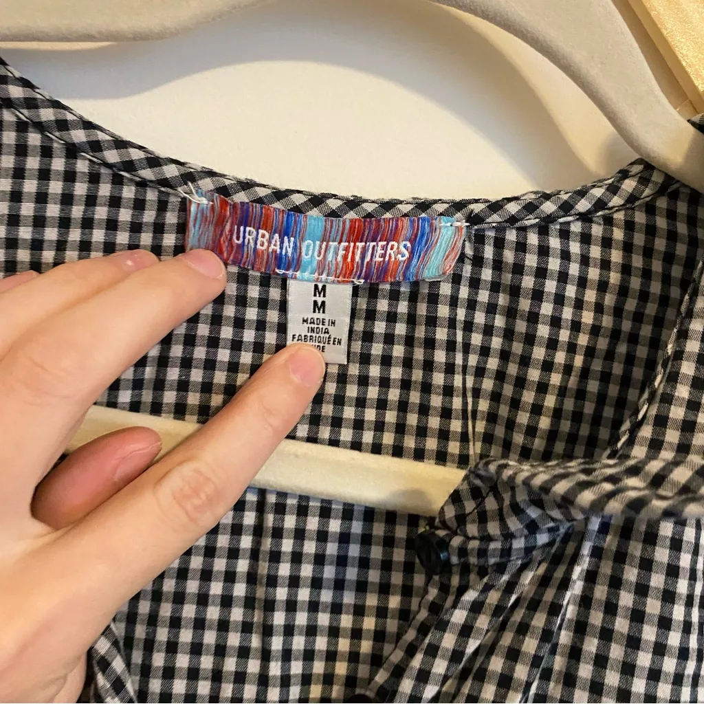 Urban Outfitters Claire Ruffled Babydoll Mini Dress size Medium - Image 6