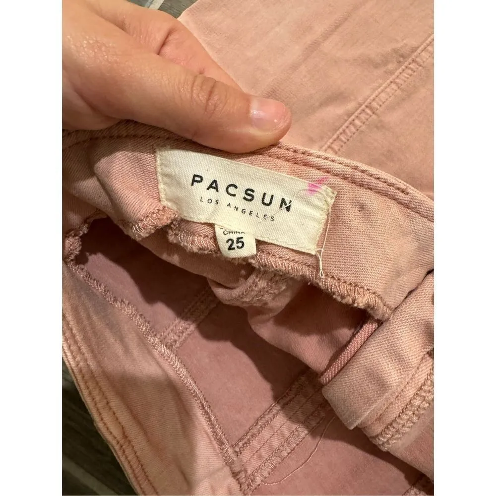 Pacsun pink a line mini skirt size 25 - Image 3