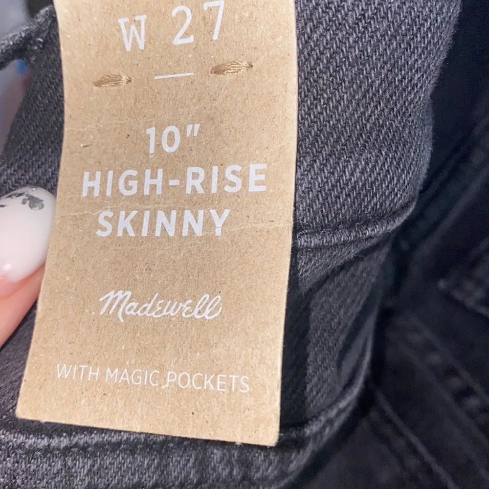 ✨ HP✨Madewell
10'' High-Rise Skinny Jeans in Starkey Wash✨ - Image 7