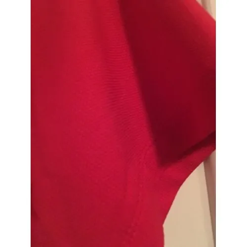 Nike Dri-Fit Adult Short Sleeve Polo Shirt Size Medium Red - Image 7