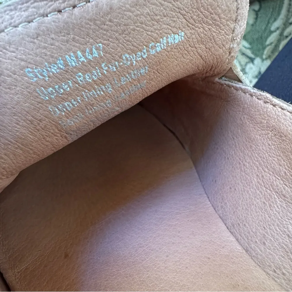 Madewell The Alex Loafer Shoe in Dotted Calf Hair Black Size 7 - Image 9