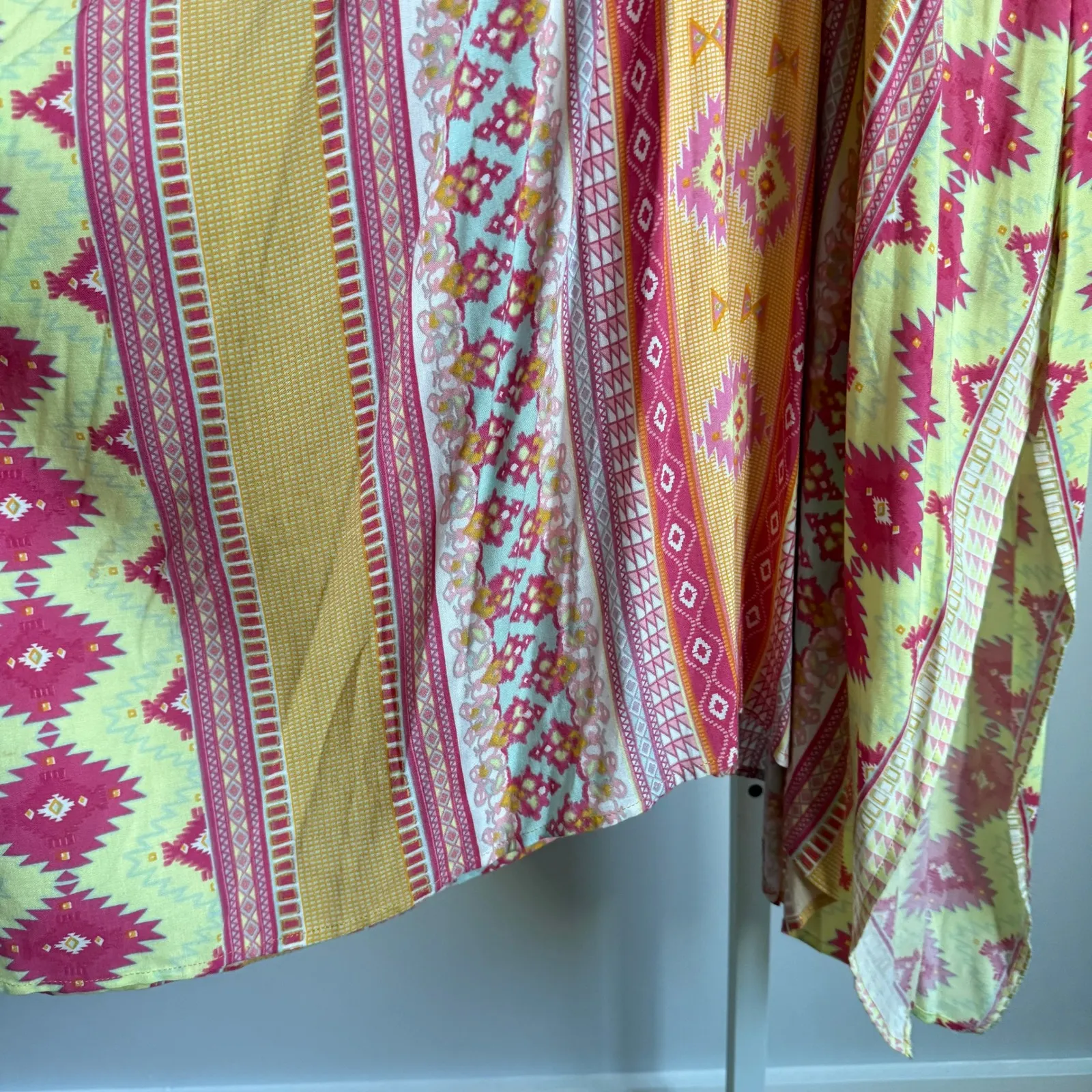 Hale Bob Maxi Dress‎ Bohemian Print Sleeveless Casual XS - Image 8