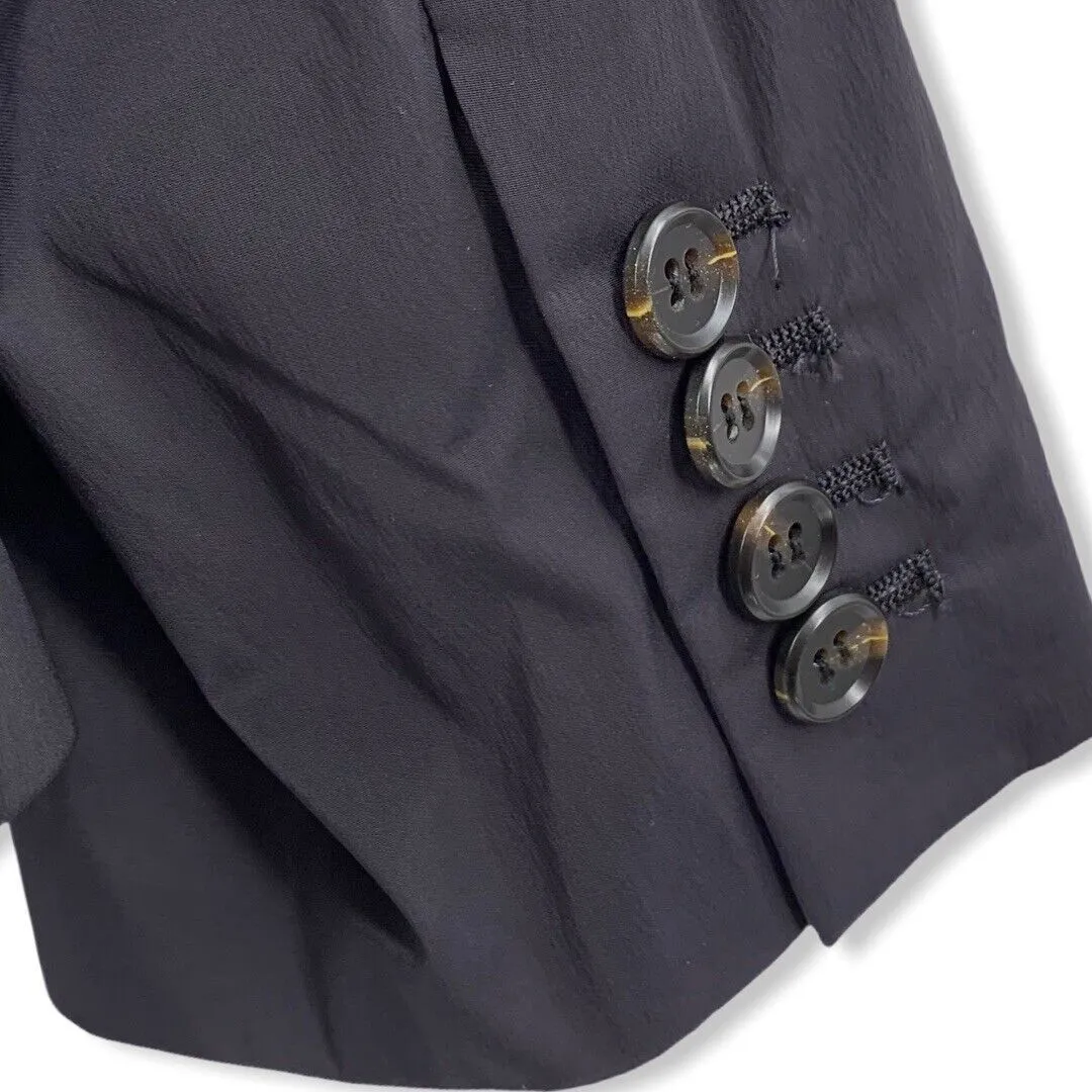 Dirty Pineapple‎ Gender Free Black Blazer Small - Image 2