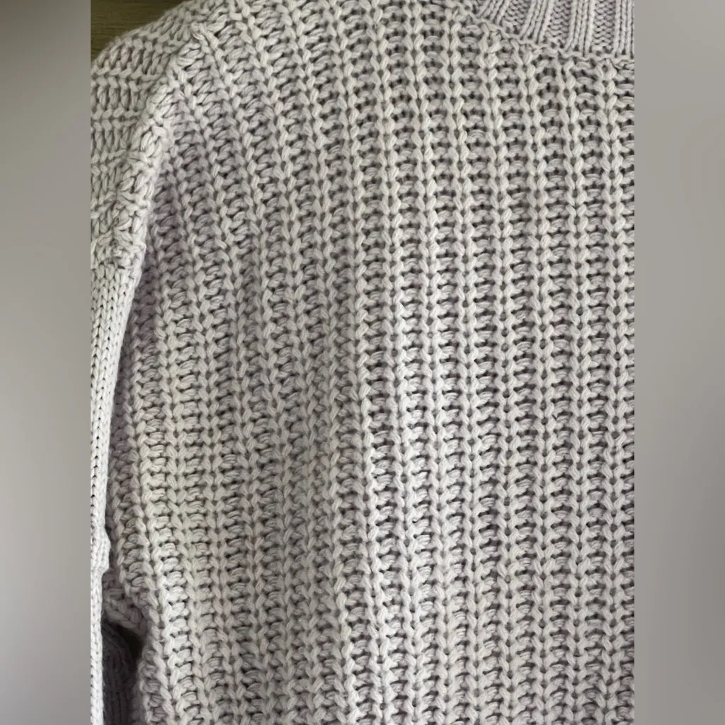 Moon & Madison Bobble Sleeve Sweater Purple Size XS - Image 9