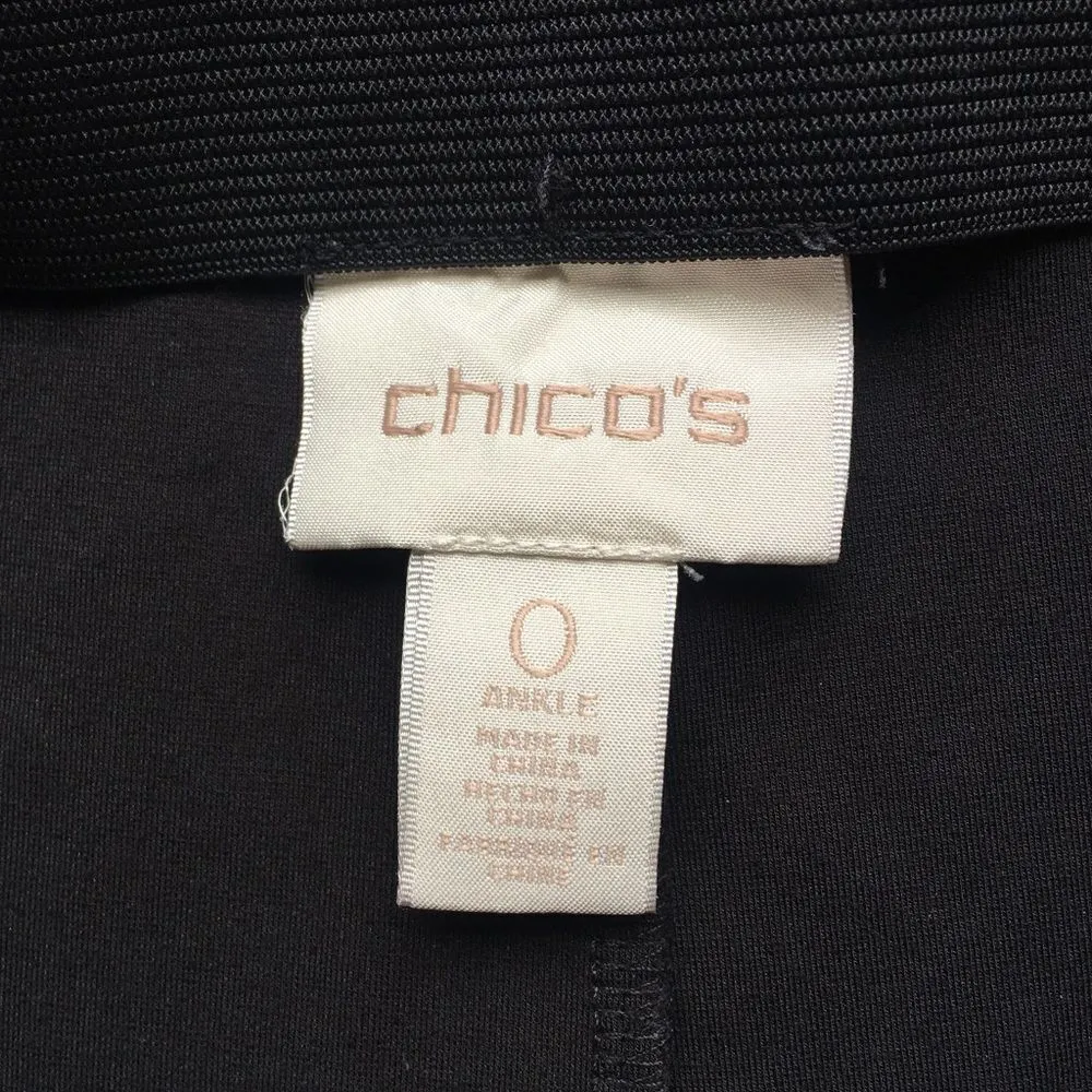 🔃Chico’s Black Cropped Ankle Pants - Image 3