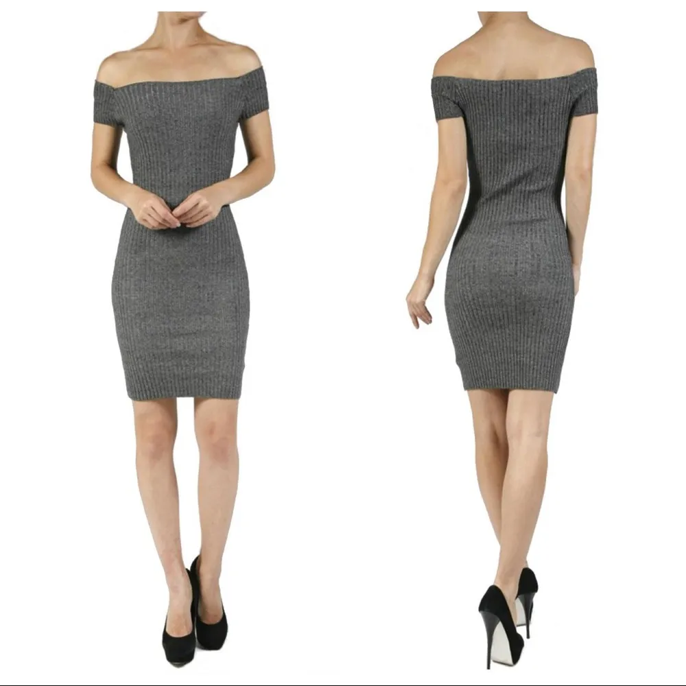 Active USA Ribbed Striped Bodycon Dress - Image 6