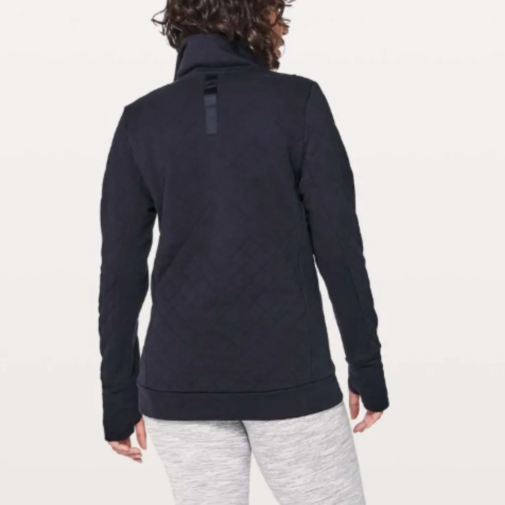 55. Lululemon Forever Warm Pullover Midnight Navy - Image 2
