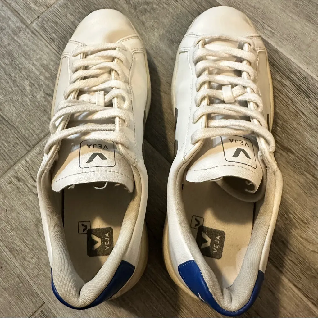 VEJA URCA CWL SNEAKERS WOMEN'S SHOES NAUTICO/ BUTTER SIZE 7 Skater - Image 3