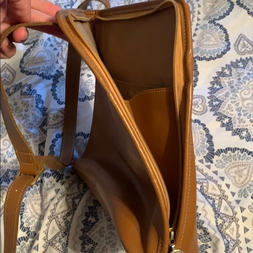 Longchamp | Longchamp leather crossbody satchel - Image 6