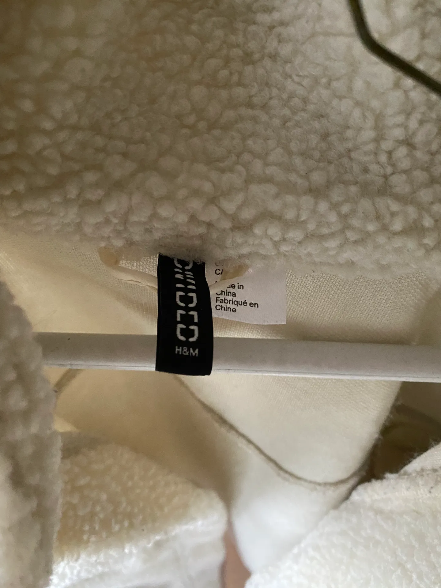 H&M Light Fuzzy Jacket  - Image 4