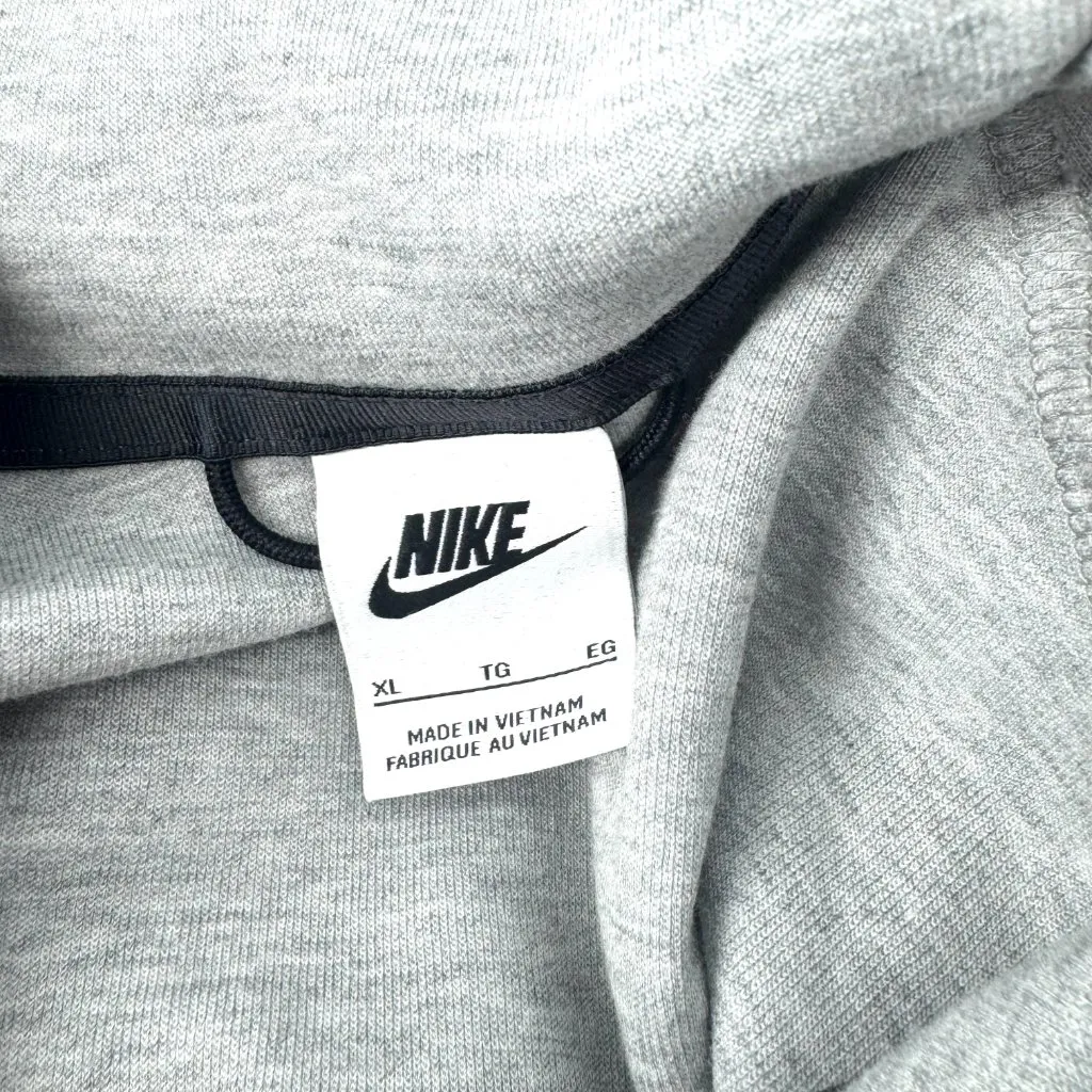 Nike Sportswear Windrunner Full Zip Hoodie Grey Black Size XL - Image 6
