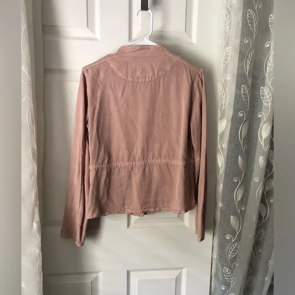 Anthropologie Sanctuary Utility Jacket with Stand-Up Collar button down size S - Image 8