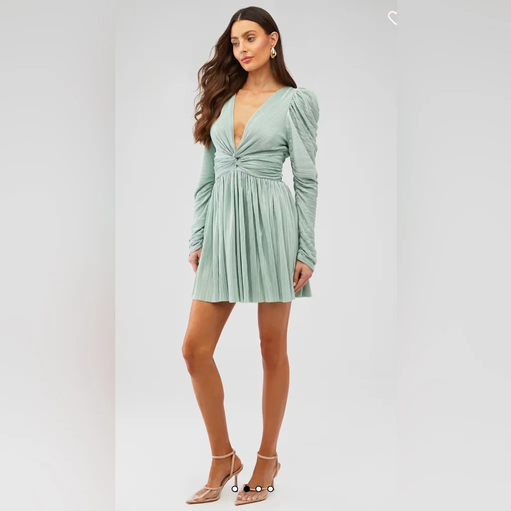 SABINA MUSAYEV MORGANA DRESS Green Size M - Image 6