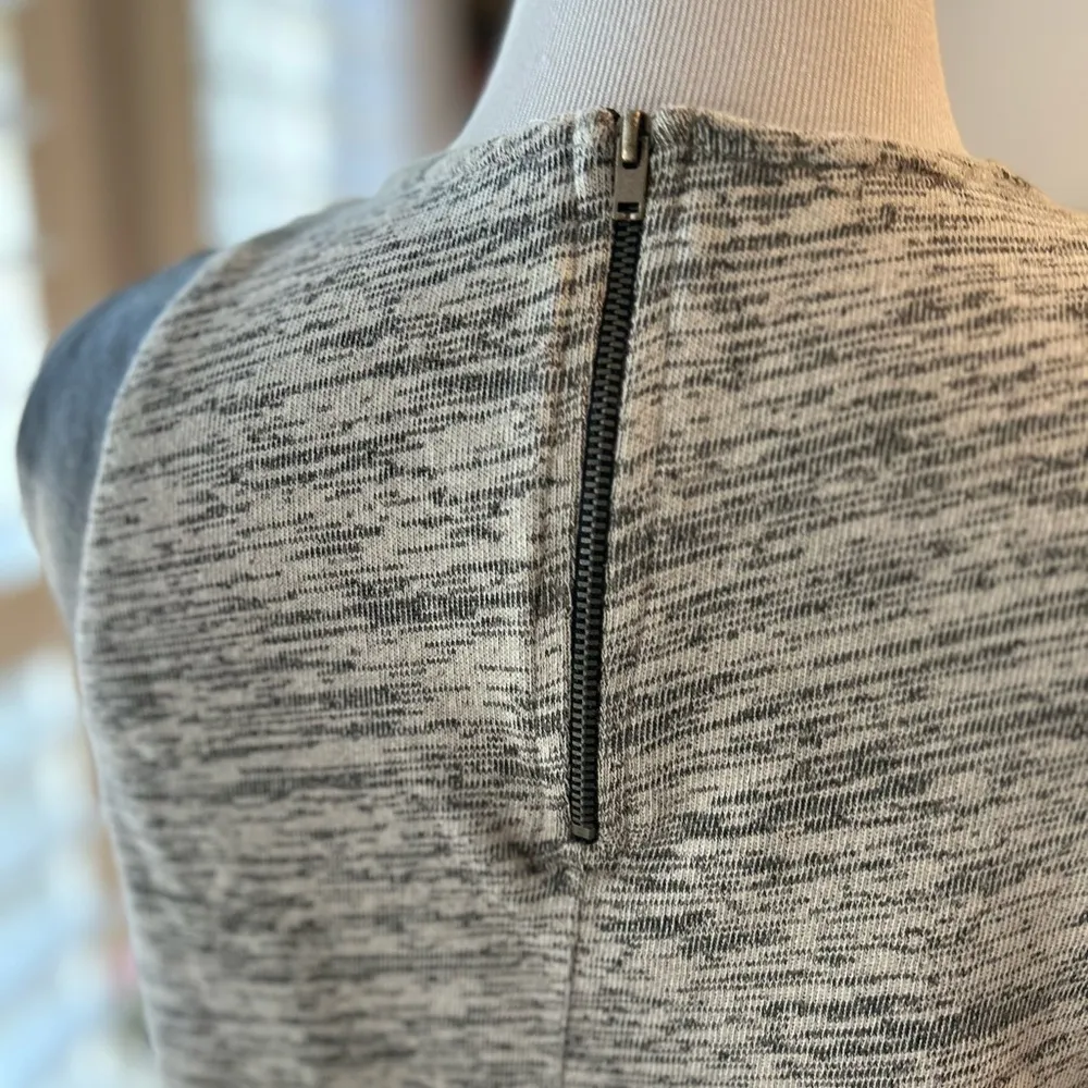 Promod Gray Skull with Faux Leather Accent Size M - Image 6