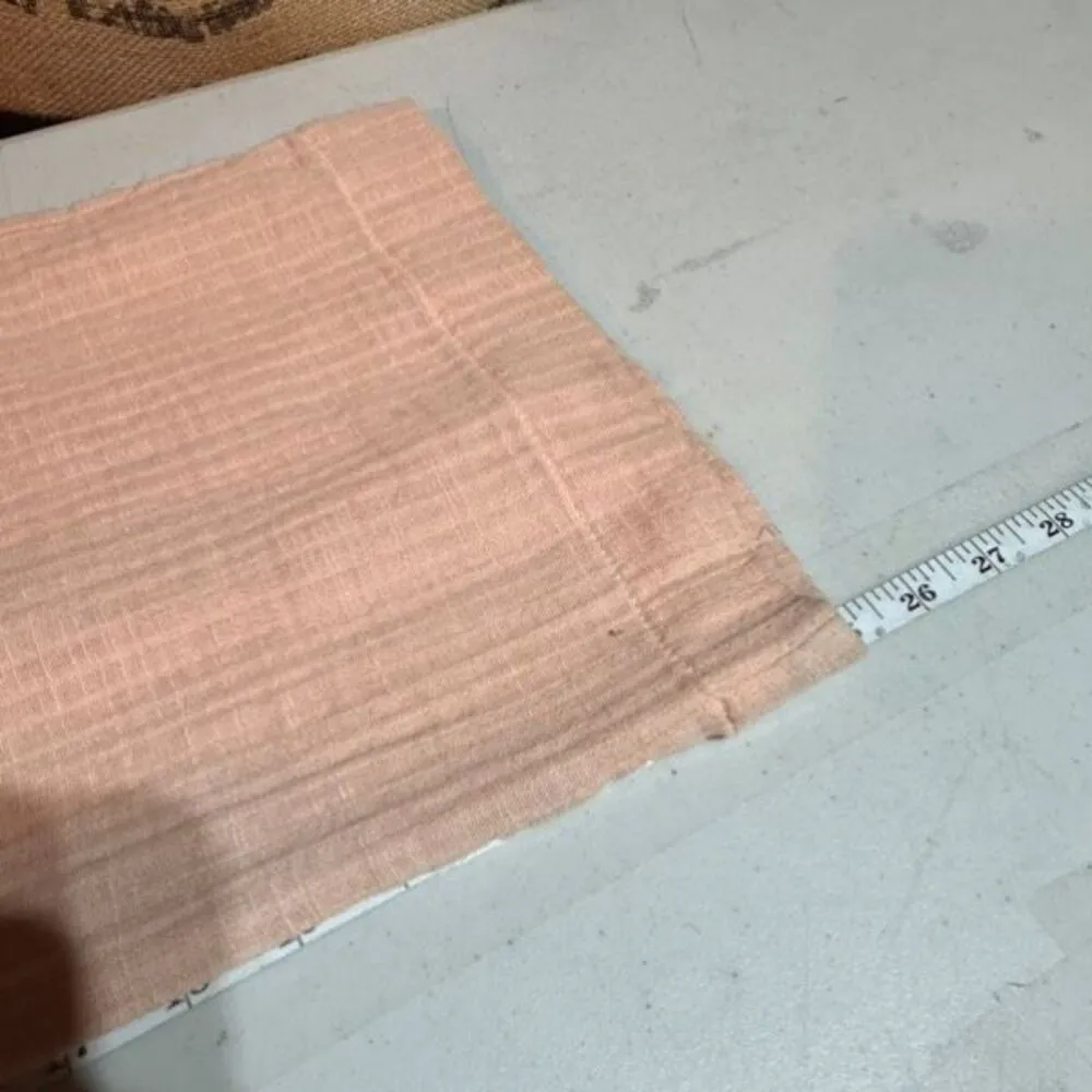 NWT Zara Women's Gauzy‎ Tie Waist Jumpsuit Pink Rose Small Minimalist Textured - Image 13