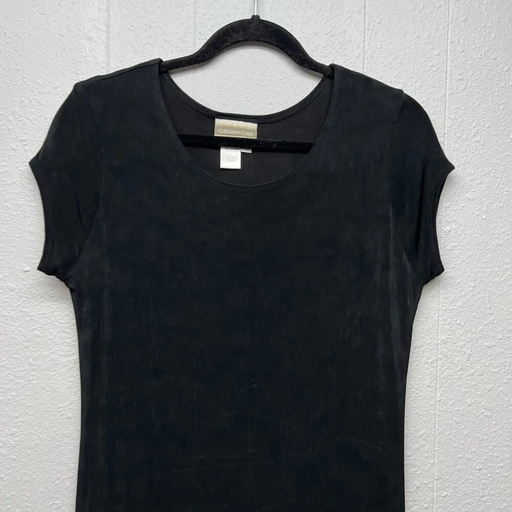 Y2K Vintage Coldwater Creek Womens Dress MP Midi Witchy Grunge Emo Goth Academia - Image 2