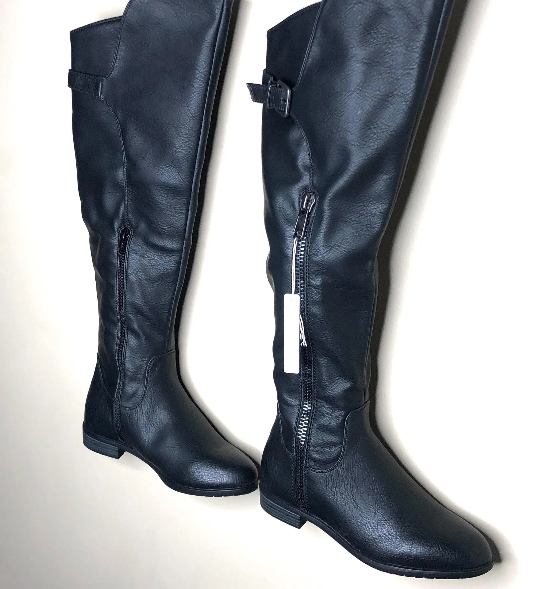 Over The Knee Boot Black Size 6 - Image 2
