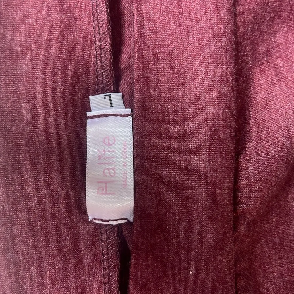 Alife Maroon Long Sleeve Shirt Red Size L - Image 2