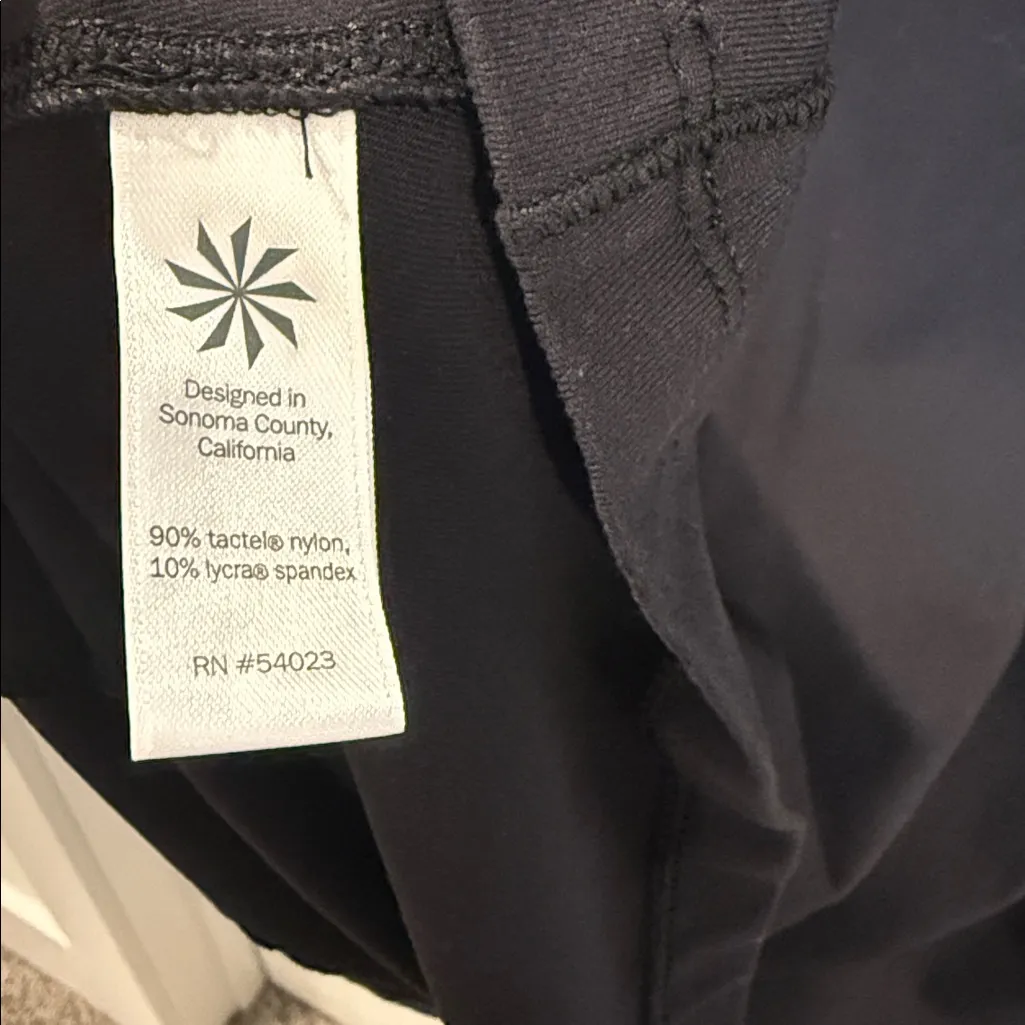 Athleta Cozy Up Black Dress medium - Image 6