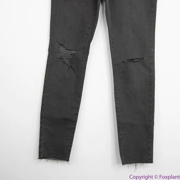 NEW Madewell 9" Mid-Rise‎ Skinny Jeans in Black Sea, 28 - Image 5