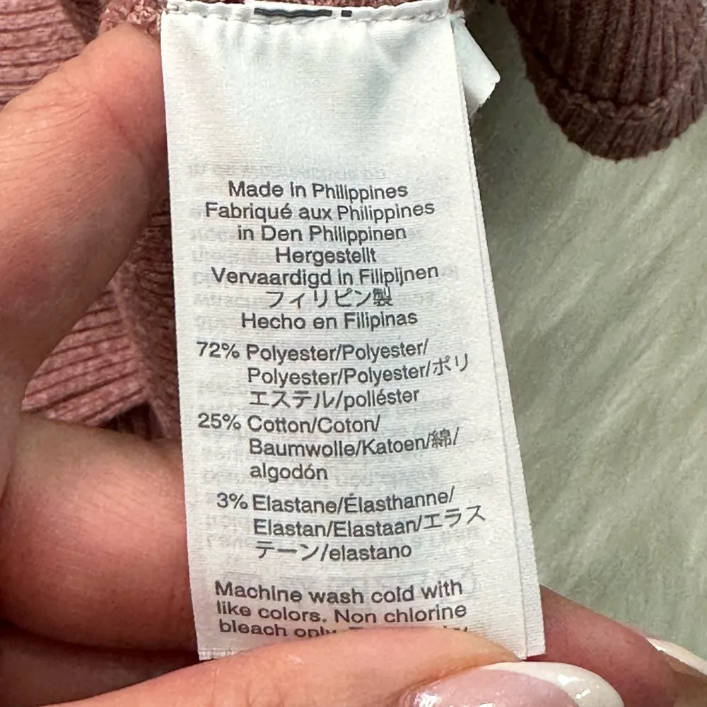 Madewell Bubble Sleeve Heathered Swing Turtleneck - Image 7