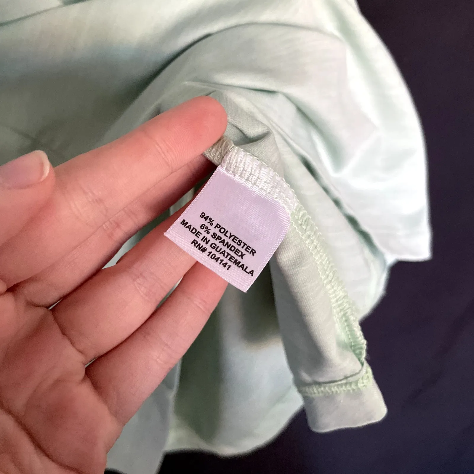 Lady Hagen collared v-neck golfing top short sleeved shirt women's size large - Image 4