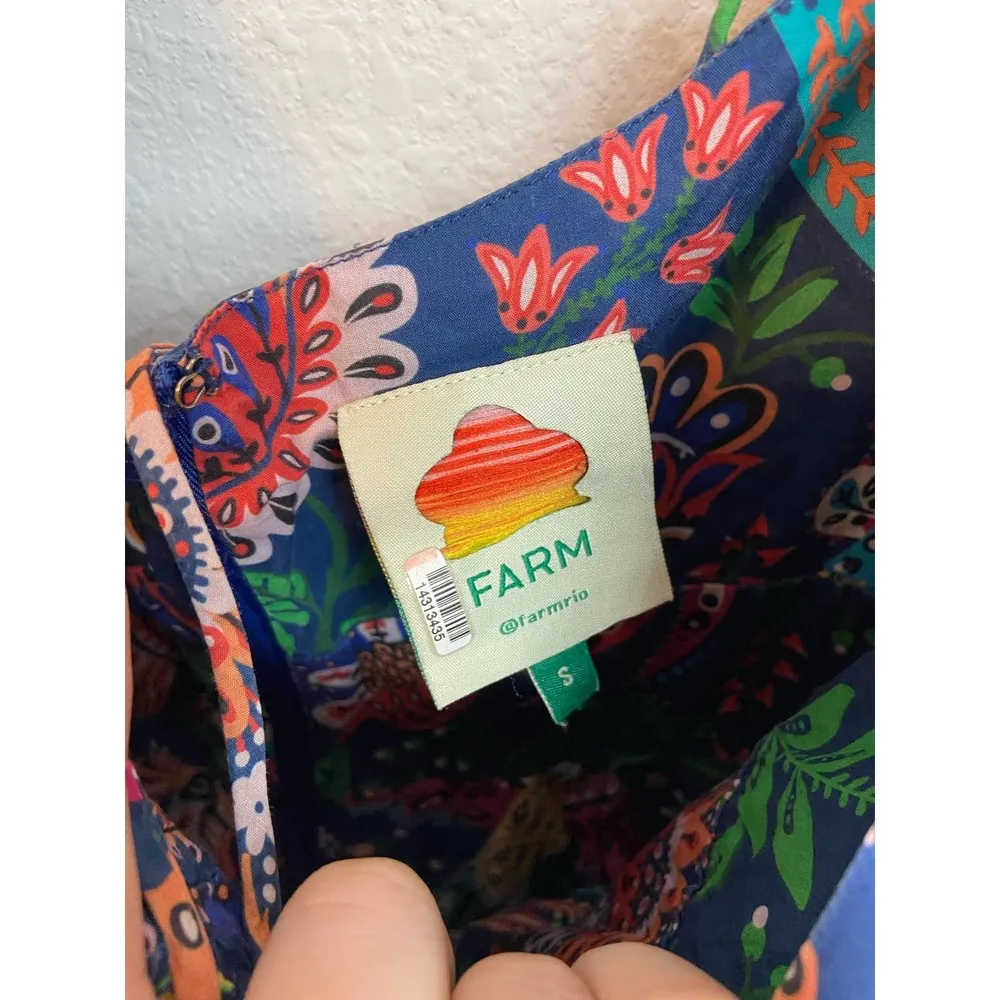 Farm Rio Tropical Birds Jumpsuit Multi - Image 4