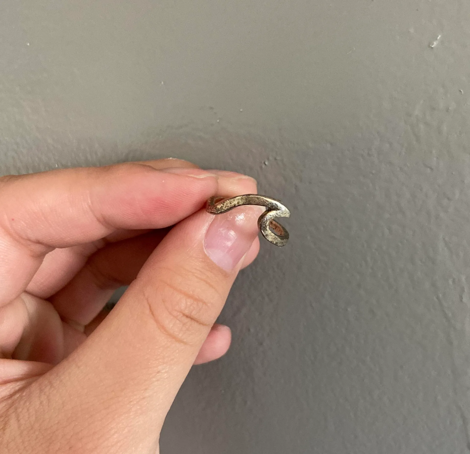 Silver Wave Ring - Image 2