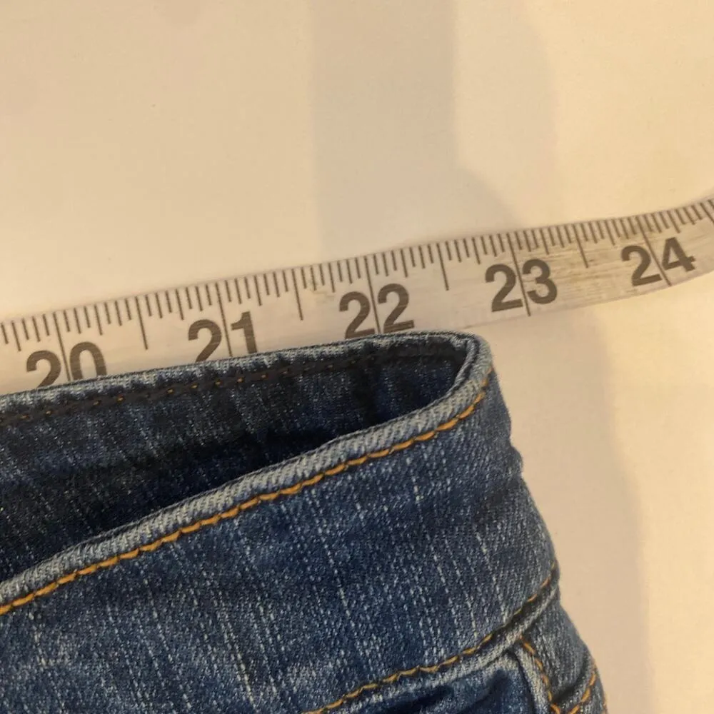 Torrid Dark Blue Wash Slim Boot Denim Jeans EUC Sz 24R Cotton Plus Size Cotton - Image 10