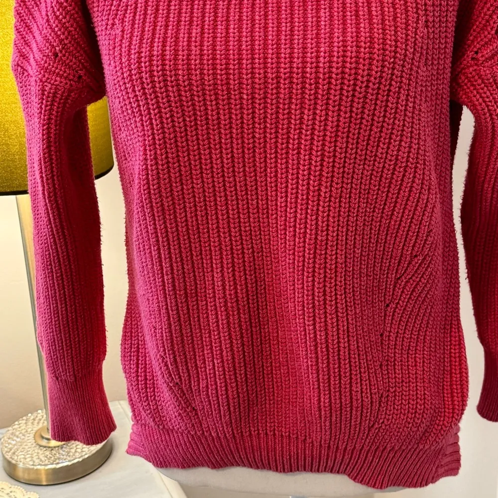 Vineyard Vines knit sweater pink size small - Image 3