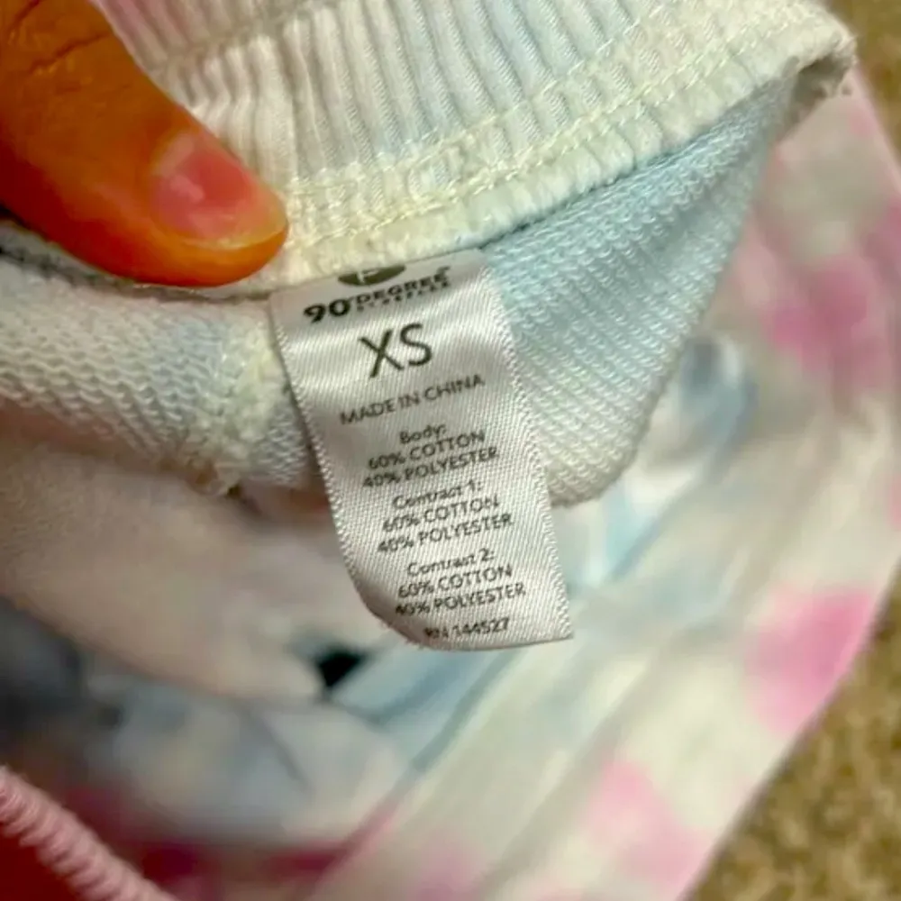 Tye Dye shorts XS Purple - Image 3