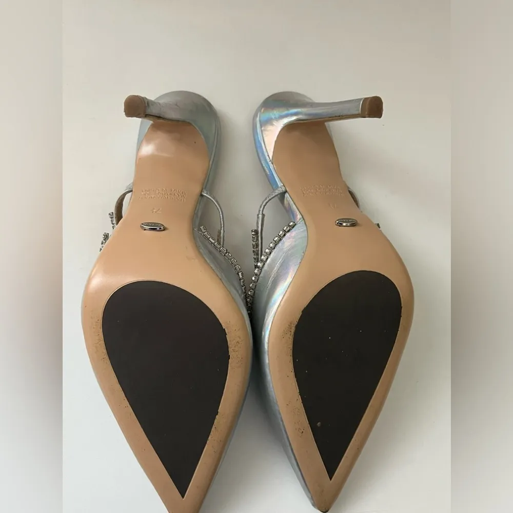 Tony Bianco Lure Pump in Silver Illumine - Image 8