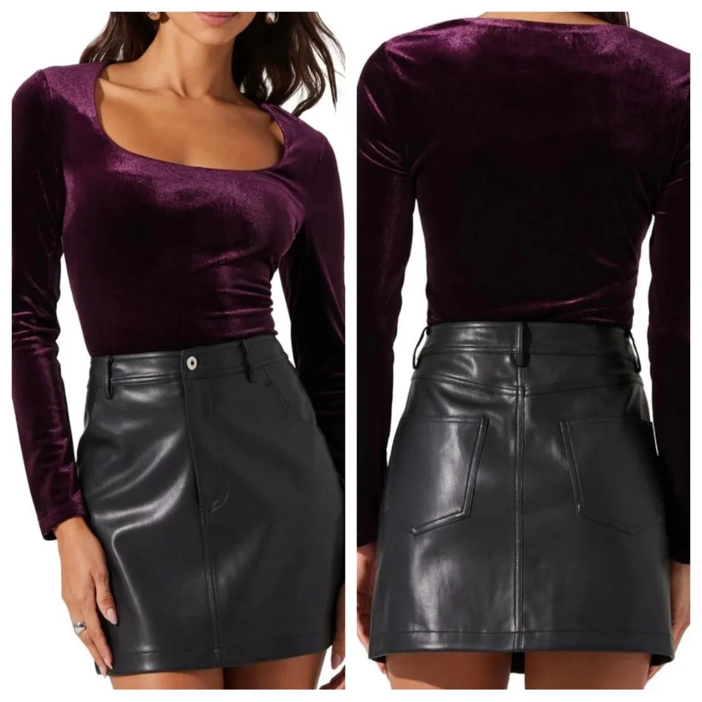 ASTR Velvet Top - Image 2