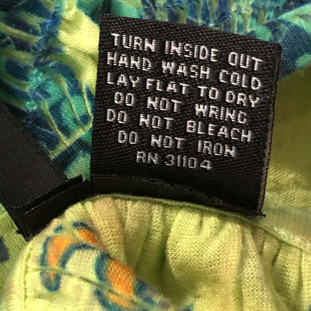 New Directions Petite Medium Paisley Lime Green Top Size undefined - Image 6