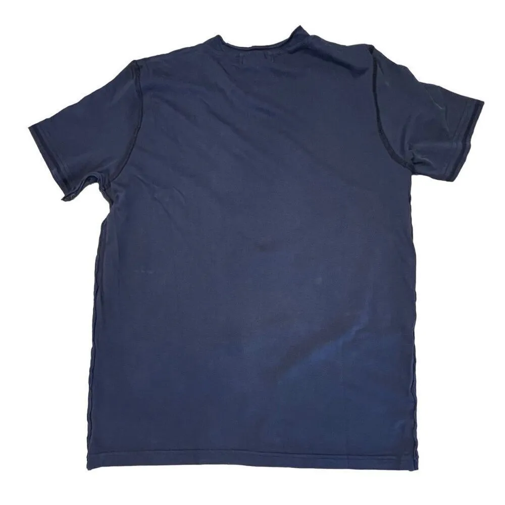 Colin's Jeanswear Navy Blue Thick Jersey Graphic T - Image 2